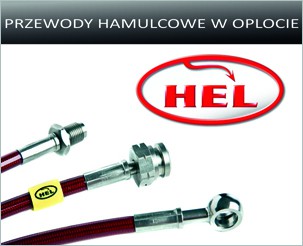 Przewody hamulcowe w oplocie HEL
