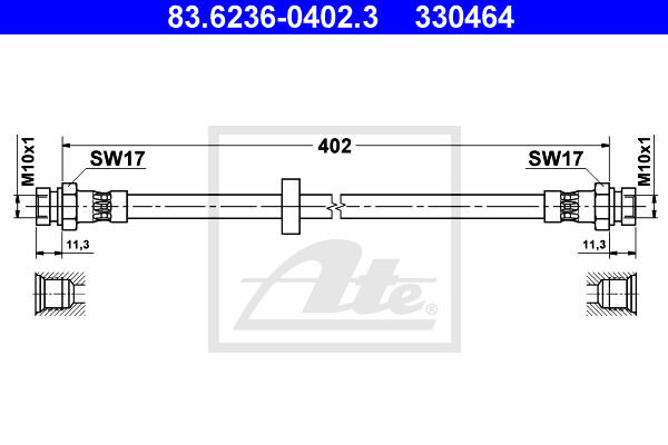 Przewody hamulcowe elastyczne