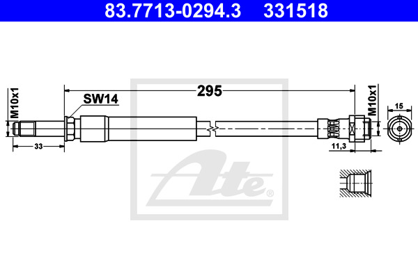 Przewody hamulcowe elastyczne