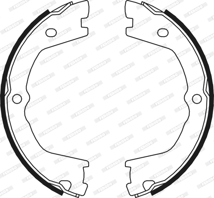 Szczęki, hamulec ręczny