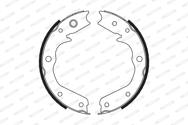 Szczęki, hamulec ręczny