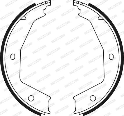 Szczęki, hamulec ręczny