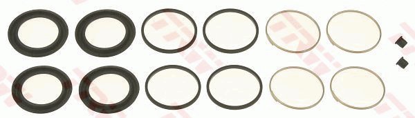 Zestaw naprawczy, zacisk hamulca