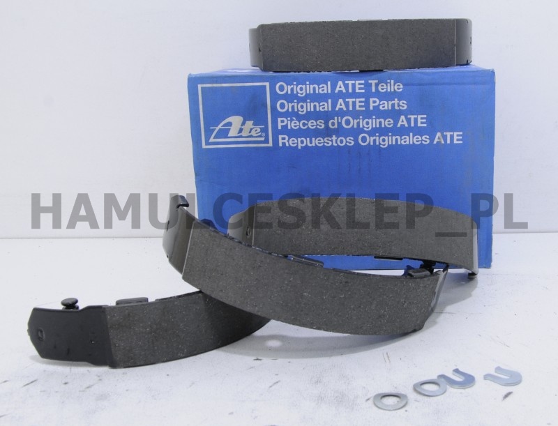 Szczęki, hamulec ręczny