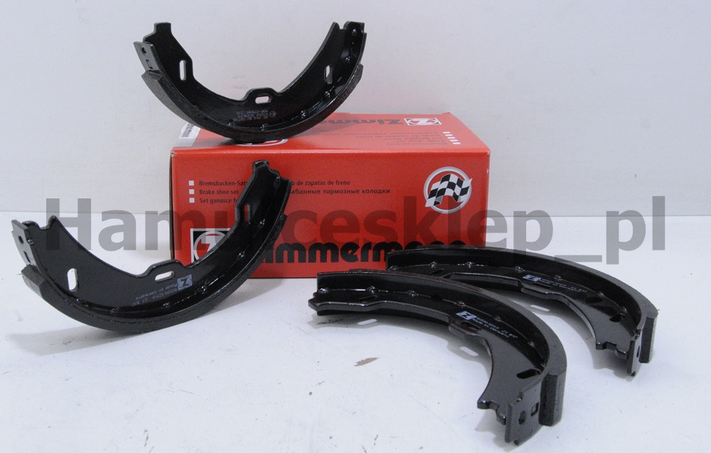 Szczęki, hamulec ręczny