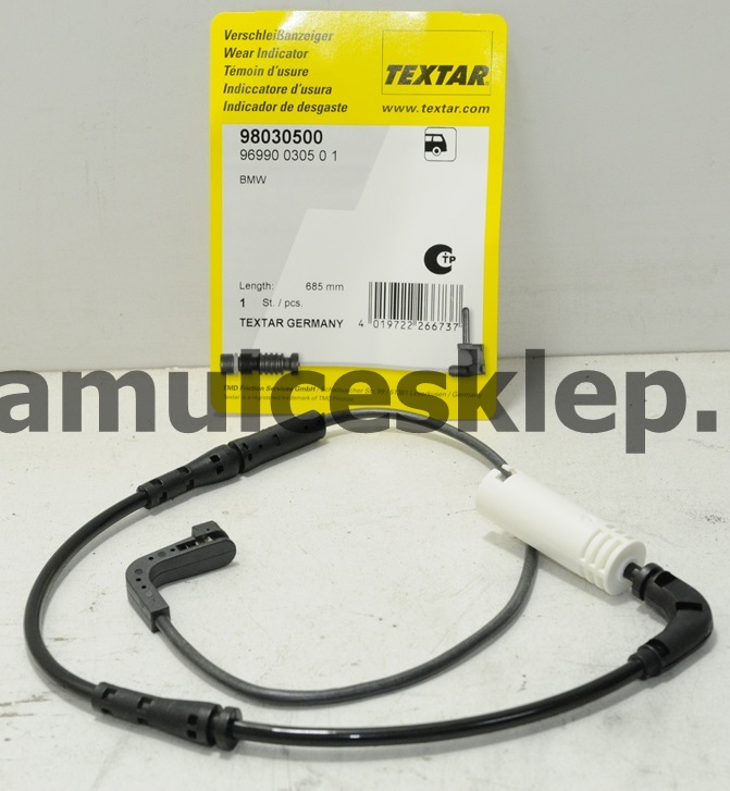 Czujnik zużycia klocka